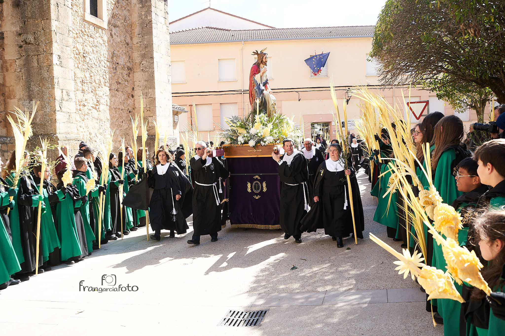 Procesión de la Borriquilla del Domingo de Ramos en Almazán