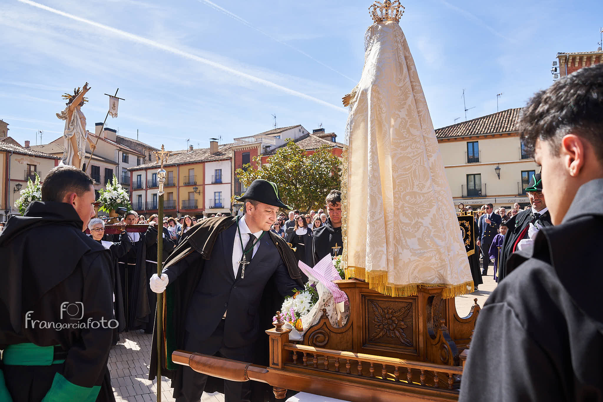 Procesión del Encuentro del Domingo de Resurrección en Almazán
