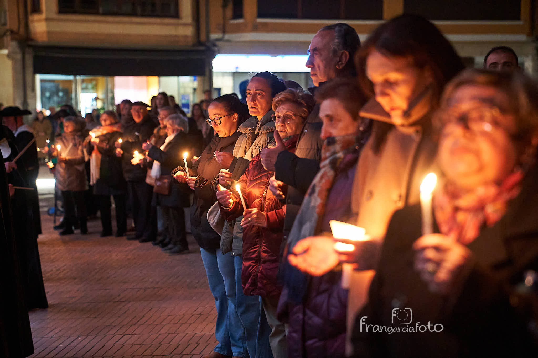 Procesión del Silencio el Jueves Santo de la Semana Santa adnamantina de 2026.